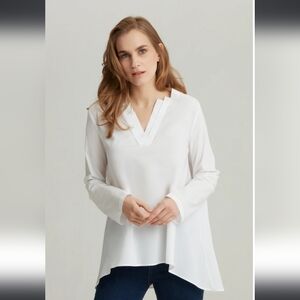 HARSHMAN IDA Tunic White 3 XL NEW